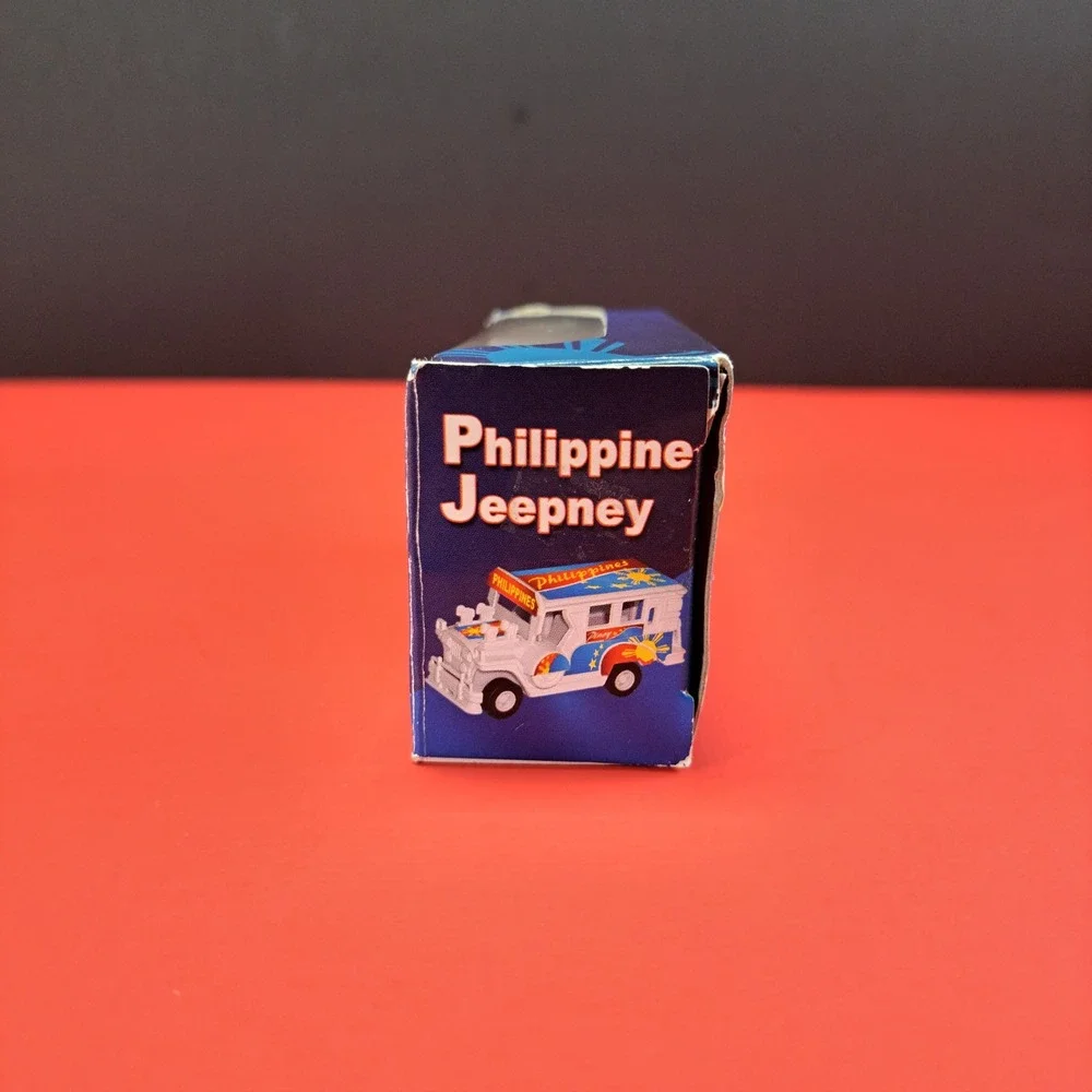 PhilSouvenirs Philippine Jeepney Toy Unisex OS Yellow New Die-Cast Pull Back